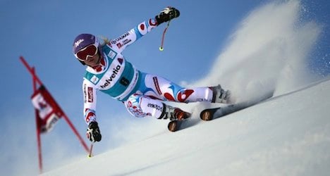 France’s Worley wins St. Moritz giant slalom