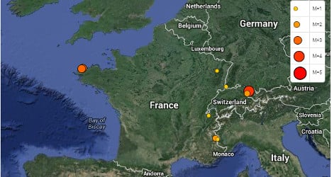 Brittany shakes again as another earthquakes hits