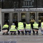 Spain’s hippy pensioners moon to protest cuts