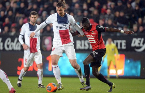 PSG charge rolls on with Rennes victory
