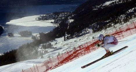 Weirather wins women's super-G at St. Moritz