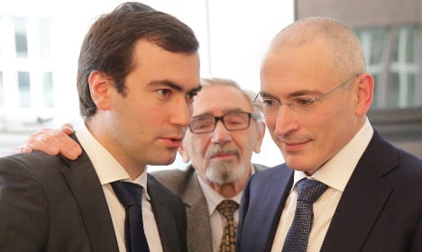 Khodorkovsky reunited in Berlin with family