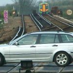 Driver reports himself ‘lost’ on train tracks