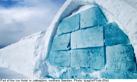 Ice Hotel voted 'best Swedish experience'