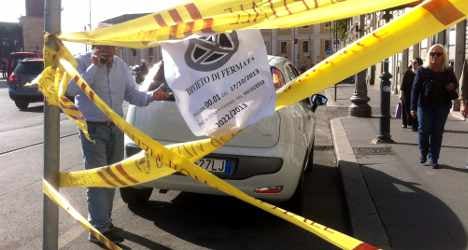 Rome police use Twitter to impose fines