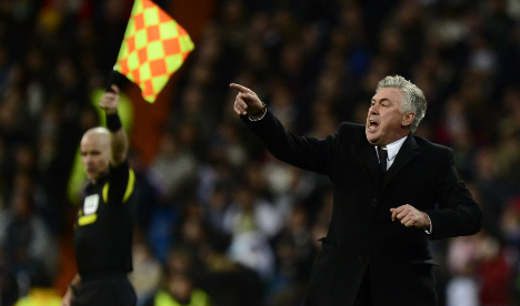 Ancelotti laments Ramos red card
