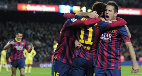 Top spot under threat for Neymar-less Barça