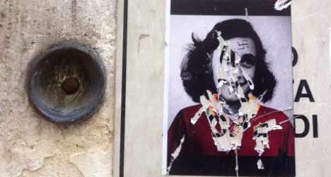 Football fans use Anne Frank in anti-Jew attack