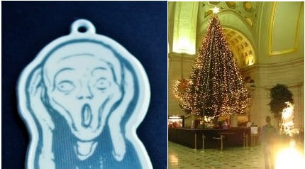 ‘Scream’ tree brings angst to US Christmas
