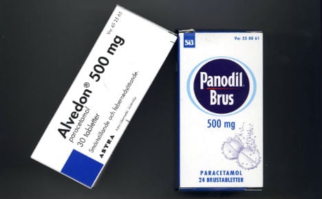 Paracetamol poisoning on the rise in Sweden