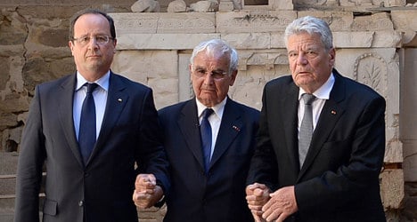 French, German leaders to jointly mark WWI dead