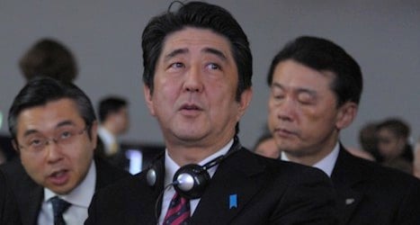 Davos: Japan warns of Asian military buildup