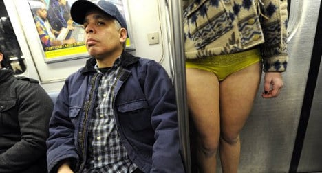 No Pants Day: global stripping craze hits Spain