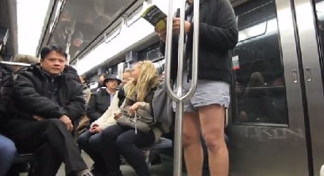 No pants: Parisians set to drop trousers for Metro