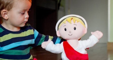 Talking Jesus doll teaches kids how to pray
