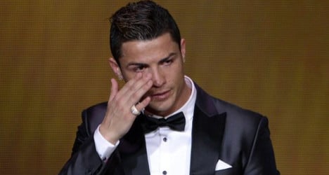 Weeping Ronaldo finally wins second Ballon d'Or