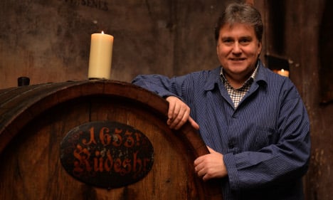 Keeper of Germany's finest wine cellar