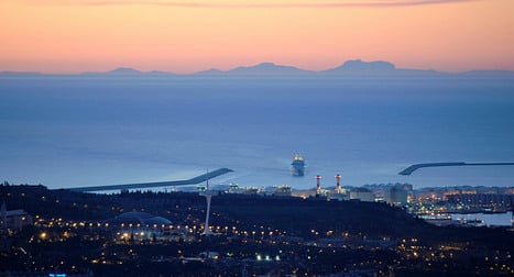 Pic of the day: View of Majorca from Barcelona