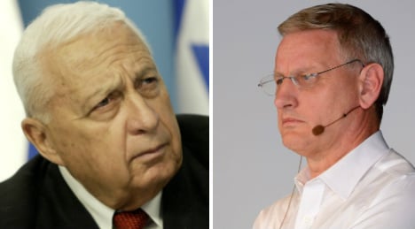 Bildt slammed for Sharon 'wise statesman' praise