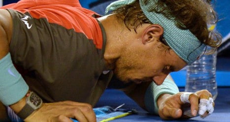 Injury-hit Nadal loses final in Melbourne