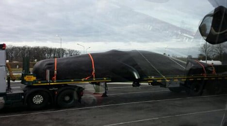 'Highway whale' shocks drivers in eastern France