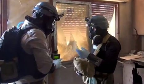 Germany to destroy Syrian chemical weapons