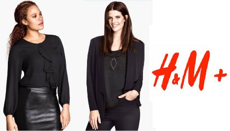 H&M uses 'medium' model in plus size ad