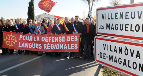Hypocrisy? France and its regional languages