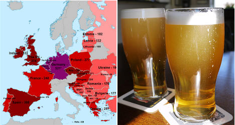 Spain not merry about European Beer Index