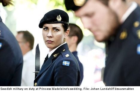 Swedish military joy at officer-applicant surge