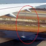 Fuel filmed pouring from Dreamliner wing