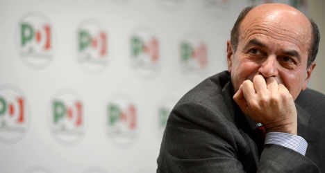 Bersani in intensive care after brain operation