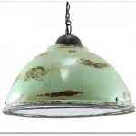 If you love the well-weathered industrial look, but have no interest in hunting down your own priceless antiques, Strömshaga has the answer. Their industrial lamp in mint is a classic industrial design in a retro mint hue complete with rust spots. The glass overlay has a sheen causing it to be reflective and slightly opaque.Photo: Strömshaga