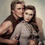 <strong>Husband.</strong> From the Old Norse "husbondi", meaning "master of the house". Replaced the Old English "wer", the counterpart of the surviving term "wife", presumably reflecting the way women in England found their slaughtered Anglo-Saxon "wers" replaced by new Norse "husbondi". Photo: Kirk Douglas plays Einar, heir to the Kingdom of Northumbria, in the classic 1958 film The Vikings, alongside Janet Leigh. 