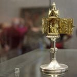 One of the medieval Christian artefacts on display as part of the Welfenschatz collection.Photo: DPA
