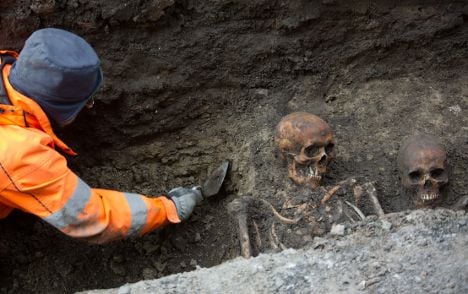Twenty skeletons appear in 'macabre' Malmö find