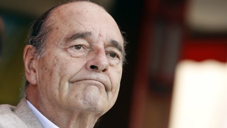 Jacques Chirac home after brief hospital stay