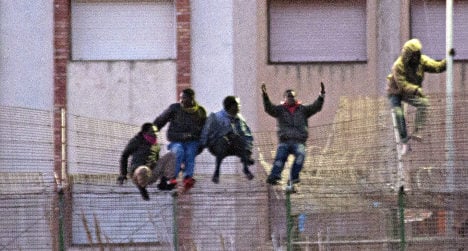Spain border assault 'one of biggest in years'