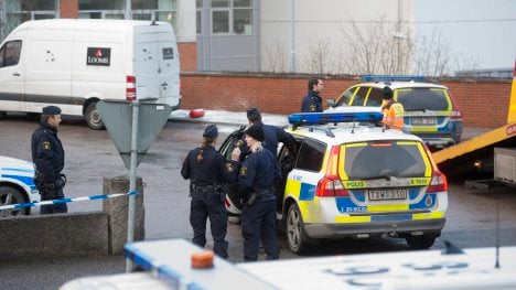 Armoured car heist snarls Stockholm traffic