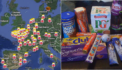 Global ‘British grub’ map satisfies expat cravings