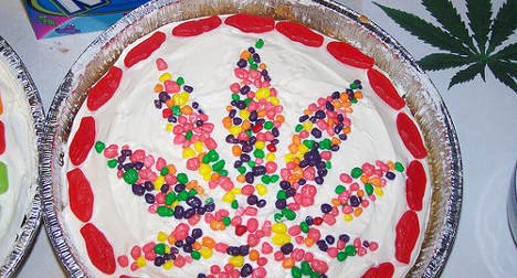 Cannabis birthday cake sends ten to hospital
