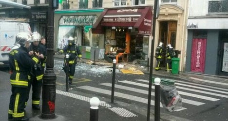 Paris chocolate shop explosion leaves five hurt