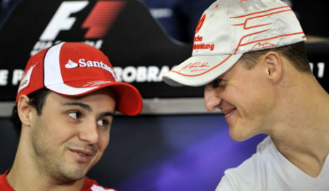 Schumacher showing ‘responses’ says Massa