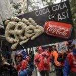 Coke staff stage protest over plant closures