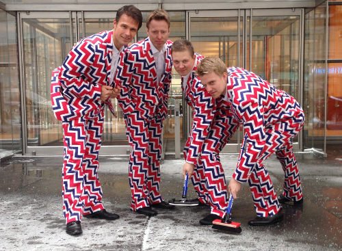 The hottest pants in Sochi: Norwegian men’s Olympic curling team