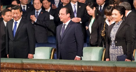 Chinese leader expresses love for French culture