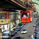 The rebellious western city of Wuppertal reckons it thinks outside of the box and "macht was anders." What does it do differently you ask? Well, erm, there's Germany's one and only monorail. That's about it.  Photo: DPA