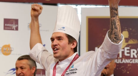 Swede wins gold at world Baking Masters