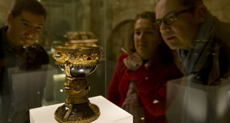 Crowds swamp church after ‘Holy Grail’ claim