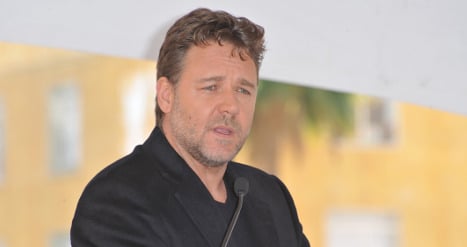 Russell Crowe attends papal audience
